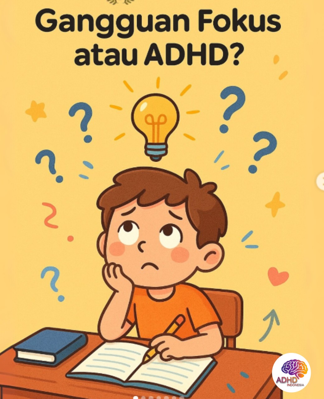 ADHD dan Kesulitan Fokus Anak: Edukasi untuk Keluarga di Kabupaten Penajam Paser Utara