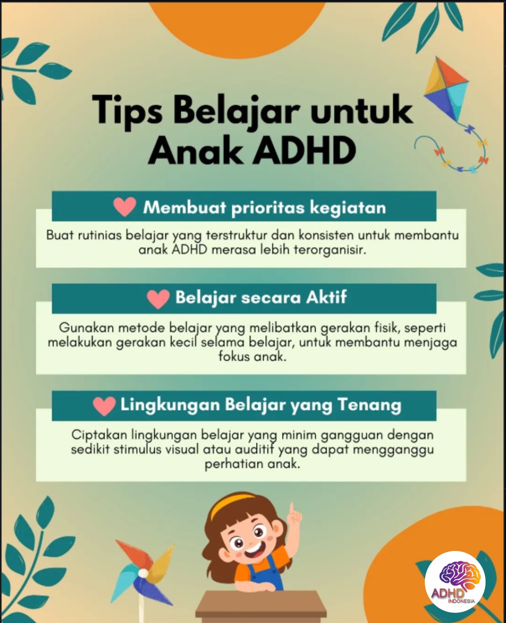 Strategi Belajar yang Cocok untuk Anak ADHD di Kabupaten Penajam Paser Utara